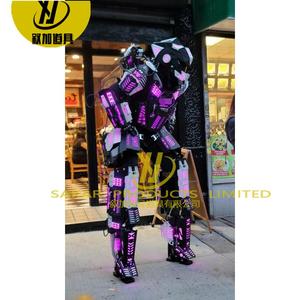 Hot Lights Led Dance Costumes the Predator Stage Performance Costume Dj Luminous Led Lights Trajes para Bar Show Dj Party - Product Image 5