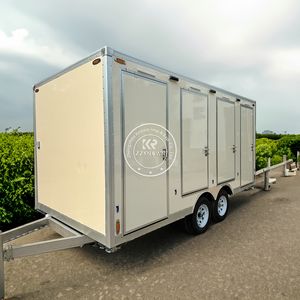 Baños Portátiles de Lujo para Exteriores 2025, Fabricantes de Duchas y Baños Móviles VIP para Automóviles, Remolque de Baño Exterior - Product Image 5