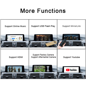 Système Linux <span class=keywords><strong>Apple</strong></span> CarPlay Android Auto Écran tactile F30 pour BMW F02 F06 F15 F20 F22 F25 F31 F32 NBT CIC Multimédia Audio - Product Image 5