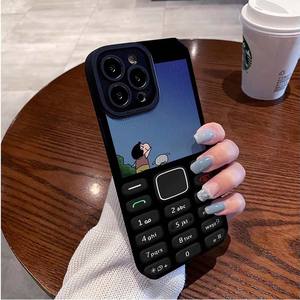 เคสโทรศัพท์มือถือหนังเทียมพิมพ์ลายเต็มหน้า<span class=keywords><strong>จอ</strong></span>สีน้ำเงินเข้มสำหรับ <span class=keywords><strong>iPhone</strong></span> 8 x XR XS 11 12 13 14 15 16 PRO MAX - Product Image 5