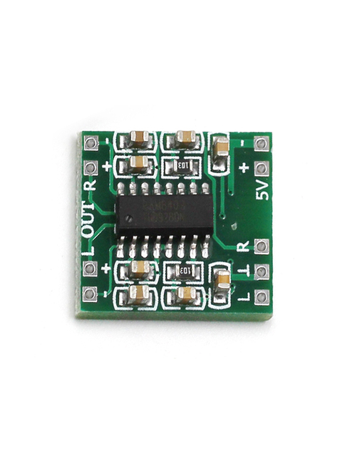 PAM8403 Mini Digital Amplifier Board 2x3W Class D Stereo Audio Module 2.5V-5V USB Powered
