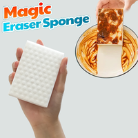 Éponges Magiques Personnalisées – Gommes Nettoyantes 2X Densité, Éponges Plus Résistantes pour la Maison, Tampons de Mousse Puissants pour le Nettoyage Multi-Surfaces