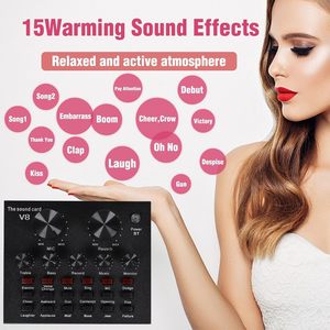 Sound Card Set Sound Card Podcast Microfone Pod Cast Mic Karaoke Kit Usb BM800 Live Recording Studio Condenser <b>Microphone</b> - Product Image 5