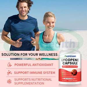 Cápsulas de Licopeno Ausreson OEM, Suplemento Alimenticio, Antioxidante, Orgánico, 500 mg - Product Image 2
