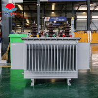 Transformateur de distribution immergé dans l'huile à double enroulement S11, 11 kV 33 kV, entièrement scellé, à économie d'énergie, 100 % efficace, directement de l'usine