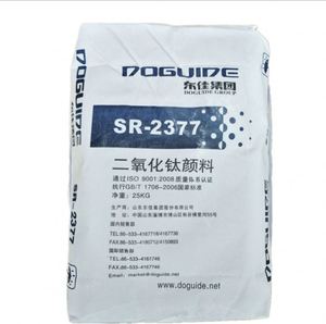 Suministro de fábrica, pigmento de grado rutilo, precio de bolsa de 25kg, SR2377 R5566 Tio2, polvo de dióxido de titanio para revestimiento de pintura - Product Image 3