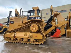 รถดันดินตีนตะขาบ Caterpillar D10N มือสองจากญี่ปุ่น พร้อมเครื่องยนต์ CAT3412 รถดันดินขนาดใหญ่ พร้อมริปเปอร์ สำหรับงานก่อสร้างและปรับระดับพื้นดิน - Product Image 3
