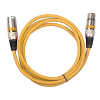 Câble XLR 3 broches mâle à femelle Câble audio pour amplificateur de microphone mélangeur