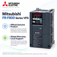 Mitsubishi FR-F800 VFD 0.75-315kW 200V 400V 3 Fasa Penggerak Frekuensi Variabel Inverter AC Industri untuk Kontrol Kecepatan Motor