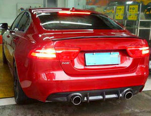 Diffuseur arrière pour <span class=keywords><strong>Jaguar</strong></span> <span class=keywords><strong>XE</strong></span>, 2 ou 4 sorties, diffuseur en fibre de carbone personnalisé <span class=keywords><strong>XE</strong></span>, kit de pièces de carrosserie <span class=keywords><strong>XE</strong></span> - Product Image 5