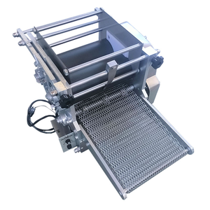 Máquina de prensa de tortillas industriales de molde ovalado, máquina automática para hacer tortillas de maíz, máquinas para hacer tortillas mexicanas Roti Tacos - Product Image 5
