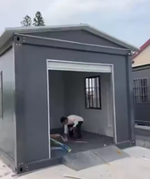 Garage modulaire commercial, abri de voiture préfabriqué imperméable pour centre commercial et communauté
