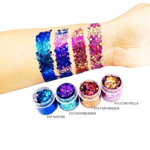 Fard à paupières gel multichrome personnalisé avec logo, 24 couleurs, pigment brillant, effet néon, caméléon - Product Image 4