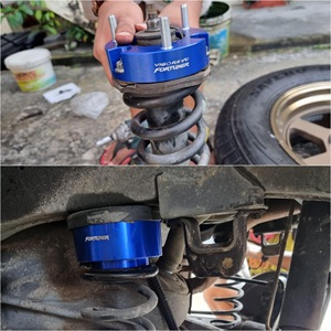 ชุดยก4X4 2นิ้วอลูมิเนียมขดลวดด้านหน้าโช๊คอัพ32มม. สำหรับไทรทัน2006-2021 (คู่) - Product Image 2