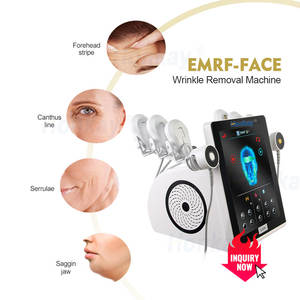 Machine de lifting facial multifonctionnelle avec 6 poignées et écran tactile de 15 pouces, <span class=keywords><strong>EMS</strong></span> RF, pour le remodelage du visage et l'élimination des rides - Product Image 2
