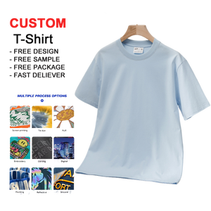 Camiseta Personalizada para Hombre, Fabricantes de Ropa, Impresión DTG, Lisa, Gruesa, 100% Algodón, Antiarrugas, Corte Regular - Product Image 1