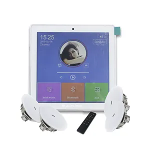 Bộ Khuếch Đại Âm Thanh <span class=keywords><strong>Mini</strong></span> 4 Kênh Blue Tooth Class D Và Loa Trần 8 Ohm 6 Inch Cho Hệ Thống Âm Thanh Gia Đình/Cửa Hàng/Cafe - Product Image 1