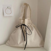 Commande minimale élevée en grande quantité Sac écologique réutilisable avec logo personnalisé Sac à provisions Sac à main en toile et coton