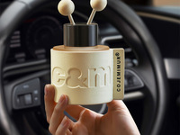 Coffret Cadeau d'Aromathérapie de Luxe Muci pour la Maison, Mini Diffuseur à Bâtonnets Sans Flamme, Parfum Longue Durée Sans Alcool, Tenue 120-180 Jours