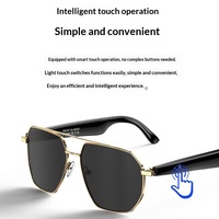 Nouvelles Lunettes Intelligentes W100C Modèle 2025 pour la Traduction IA, Style Sportif Haut de Gamme, Contrôle Tactile, Appels et Musique