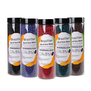 Granos de <span class=keywords><strong>cera</strong></span> dura para depilación para mujeres, cuentas de <span class=keywords><strong>cera</strong></span> dura para depilación, 400g - Product Image 3