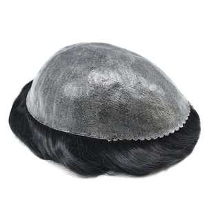 Postizo de Cabello Humano Natural Negro de 6 Pulgadas, Fácil de Usar, Aspecto Natural, Ajuste Cómodo, Ligero y de Calidad - Product Image 2