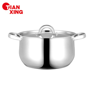 TIANXING Juego de Ollas y <span class=keywords><strong>Sartenes</strong></span> de Acero Inoxidable de 7 Piezas, 16-20-24cm, Antiadherentes, para Cocina - Product Image 3