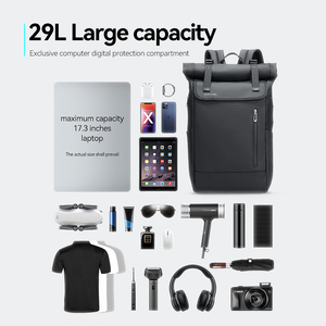 <span class=keywords><strong>Mark</strong></span> <span class=keywords><strong>Ryden</strong></span> - <span class=keywords><strong>Mochila</strong></span> de Cuero para Hombre, Elegante y de Lujo, para Viajes de Negocios, para Computadora Portátil, MR2908 - Product Image 4