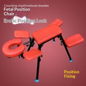 Chaise multifonctionnelle <span class=keywords><strong>SM</strong></span> pour couples, modèle Honeysuckle Octopus, pour positions inclinées et sur le ventre, avec dispositifs de bondage et de retenue, pour le plaisir passionné. - Product Image 4