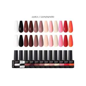 Kit de vernis à ongles en gel GAOY, 12 pièces, ensemble de manucure professionnel pour adultes - Product Image 1