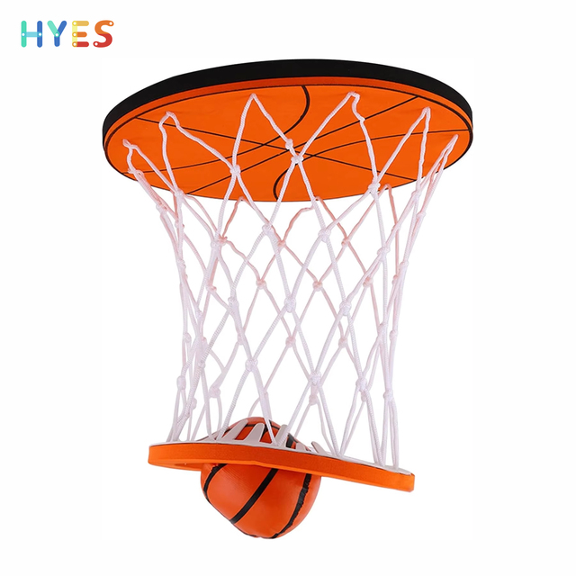 Huiye Mini Basketball Hoop Fun Sport Toys With a Foam Basketball Indoor Bedroom Ceiling Basketball Game Educational Toy for Kids