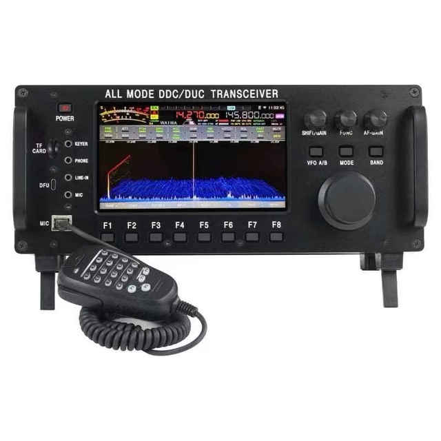 Risen RS-998 Shortwave HF SDR 50W Output Power IPX6 Water Resistant 3500-4000mAh Battery for Outdoor HAM Enthusiasts Off-Road
