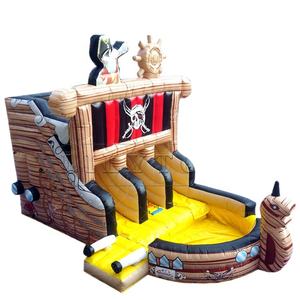 Toboggan aquatique gonflable à thème de <span class=keywords><strong>pirate</strong></span> pour enfants Offre Spéciale Lilytoys avec toboggan aquatique gonflable pour enfants - Product Image 1
