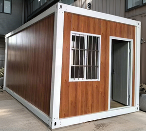 Casa modular de dos pisos, contenedor desmontable multifuncional, panel sándwich de dormitorio de trabajadores de oficina prefabricado móvil - Product Image 2