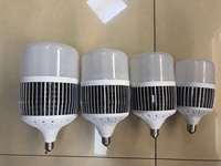 Ampoule LED en aluminium haute puissance 30W-200W E27/E40 10000K avec télécommande, lampe LED d'intérieur
