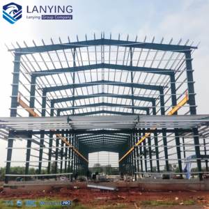 Magazzino Industriale con Struttura in Acciaio Pesante e Tetto a Falda, Edificio Prefabbricato in <span class=keywords><strong>Metallo</strong></span> Leggero per Fabbrica con Saldatura - Product Image 6