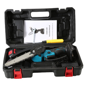 <span class=keywords><strong>Scie</strong></span> électrique miniature <span class=keywords><strong>rechargeable</strong></span> à batterie au lithium transfrontalière de Chine, utilisation domestique, utilisation à une main, exploitation forestière en plein air - Product Image 6