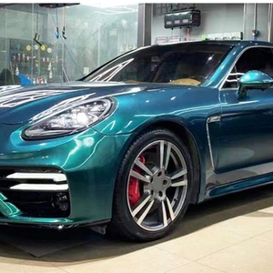 Kit carrosserie style 2014-2016 : Pare-chocs avant, extensions de pare-chocs arrière, calandre de voiture, amélioration et modification du pare-chocs avant pour 970 971 TurboS - Product Image 6
