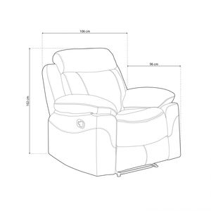Fauteuil relax Nellie - Product Image 3