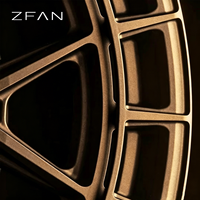 Jantes forgées OEM ZFAN 15-24 pouces 5x112 5x114.3 5x120 5x130 à rayons multiples concaves pour BMW Audi Mercedes