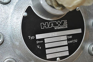 Pompe à piston haute pression série HAWE R2.5A, source d'alimentation hydraulique pour l'industrie minière - Product Image 3