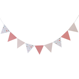 Guirnalda <span class=keywords><strong>de</strong></span> Banderines Triangulares con Diseño <span class=keywords><strong>de</strong></span> Flamencos, Decoración para Fiestas Hawaianas, Luau, Playa, Vacaciones <span class=keywords><strong>de</strong></span> Verano - Product Image 3