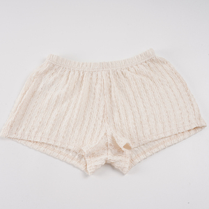 Beach Vacation Textured Fabric Cut Out Solid Color Low Waist Breathable Pants Hot Girl Slim Fit Sporty Versatile Beach Shorts - Product Image 6