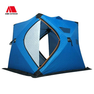 Vente chaude neige maison de pêche hiver coton épaissi camping en plein air équipement de pêche chaud résistant au vent ancre tente de pêche - Product Image 1