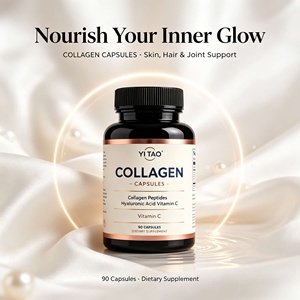 Cápsulas de Colágeno de Marca Privada con Ácido Hialurónico y Vitamina C para el Cuidado Antienvejecimiento de la Piel y el Cabello, 90 Unidades - Product Image 2