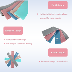 Macaron đàn hồi vòng tròn <span class=keywords><strong>Yoga</strong></span> tập thể dục kháng ban nhạc tập thể dục tập thể dục căng thẳng ban nhạc đa màu dày kháng ban nhạc Bộ - Product Image 6