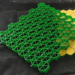 Port Terminal Logistics Park Factory lane Renforcement de la chaussée Grille en nid d'abeille en <span class=keywords><strong>plastique</strong></span>, 5 cm de haut, taille 50*50 cm par pièce - Product Image 4
