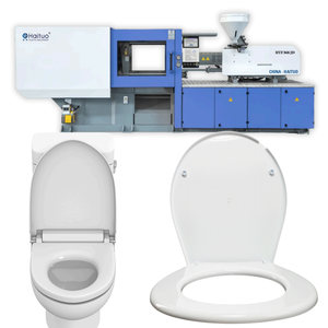 HTF368JD Moldeo por inyección mecánica de 368 toneladas que incluye motor de bomba de tornillo para tapa sanitaria Cubiertas de asiento de inodoro de plástico - Product Image 1