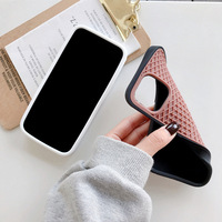Coque à motif gaufré pour téléphone portable, étui en silicone pour iPhone 13 Pro max, 7, 8 plus, 11, 12 pro max