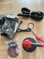 Ponceuse pour cloisons sèches électrique Girafe flexible à long manche Ponceuse professionnelle pour béton et murs secs avec aspirateur